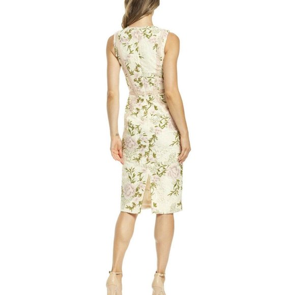 Dress the population Penelope Lace Midi Dress - Picture 3 of 6